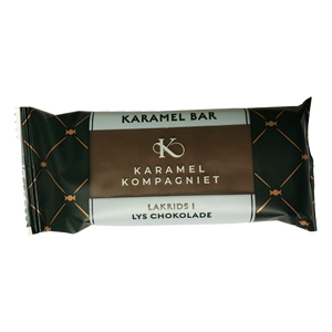 Karamel Kompagniet - Karamel Bar, Lakrids i lys chokolade